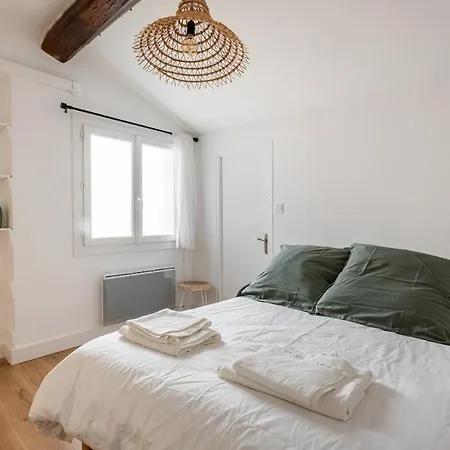 Vue Sur Les Toits Au Coeur De Nimes, Clim, 6 Personnes Apartment *
